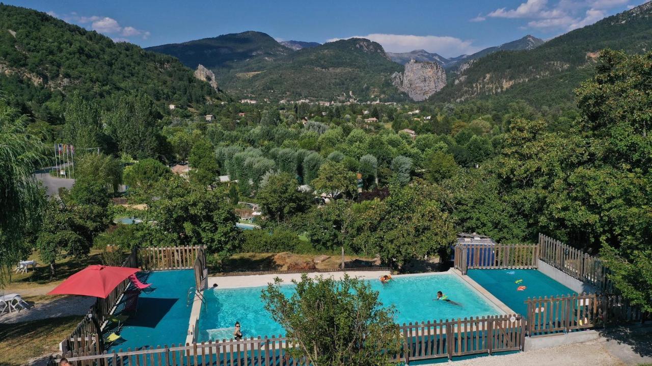 Camping Panoramique Du Verdon Castellane Εξωτερικό φωτογραφία