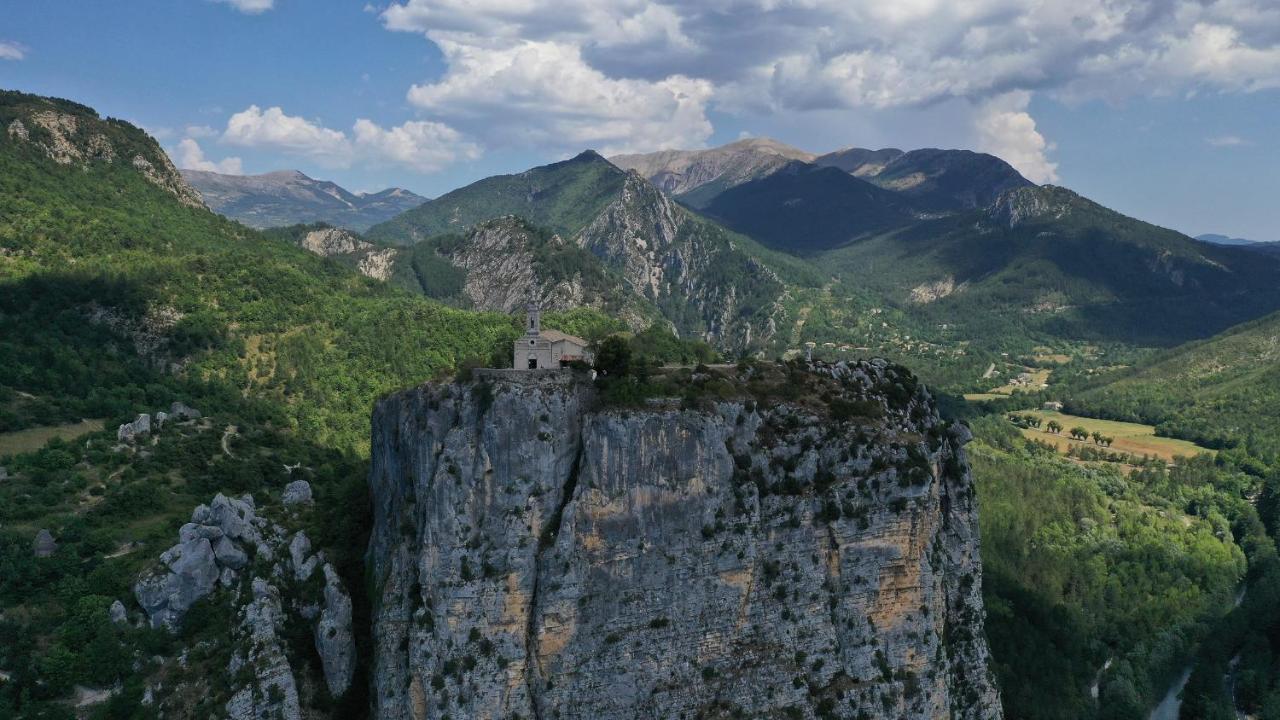 Camping Panoramique Du Verdon Castellane Εξωτερικό φωτογραφία