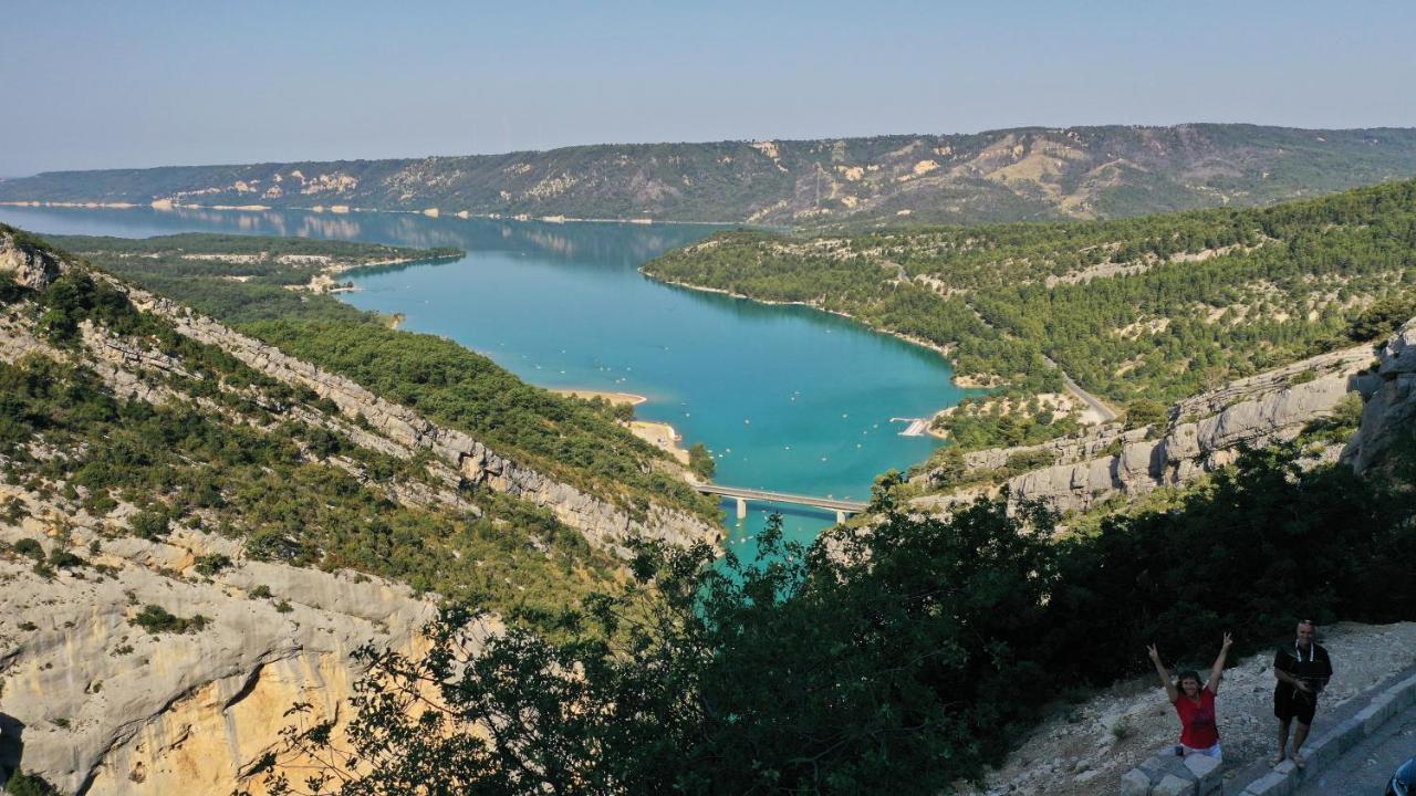 Camping Panoramique Du Verdon Castellane Εξωτερικό φωτογραφία