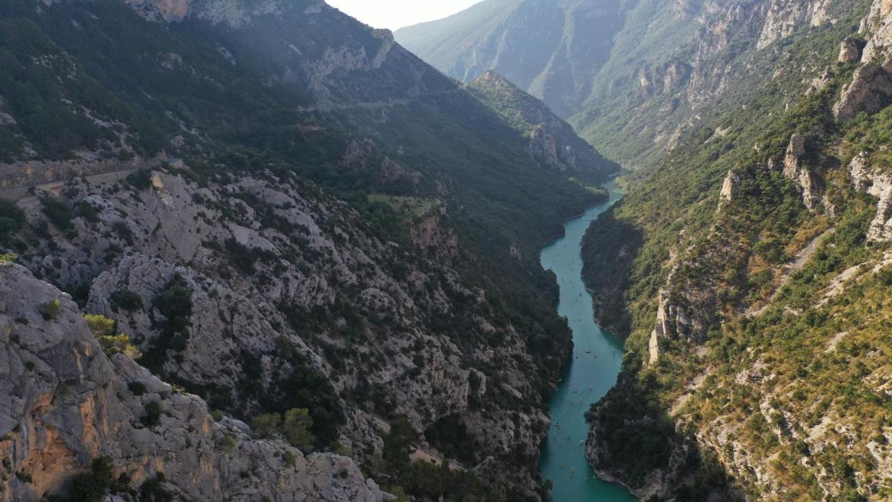Camping Panoramique Du Verdon Castellane Εξωτερικό φωτογραφία