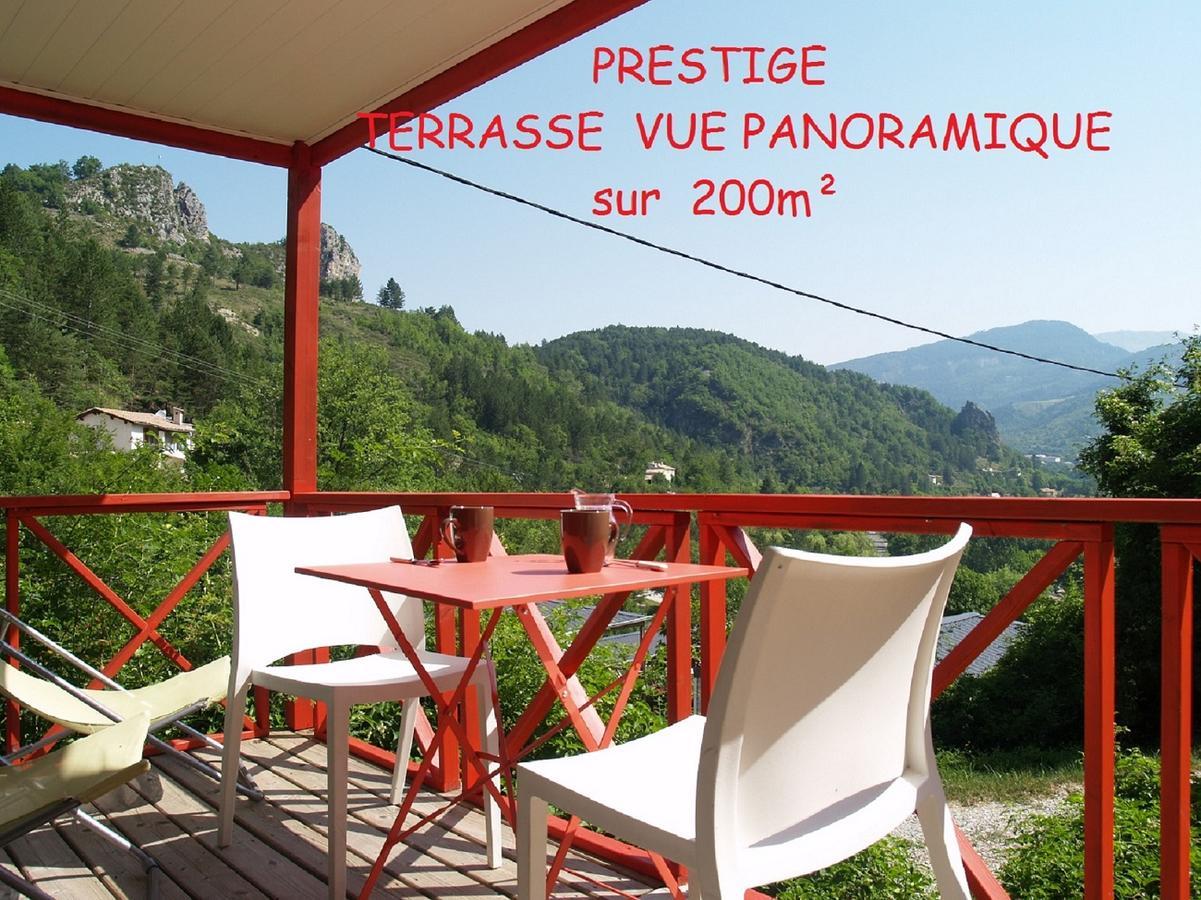 Camping Panoramique Du Verdon Castellane Εξωτερικό φωτογραφία