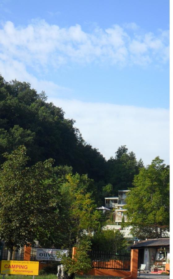 Camping Panoramique Du Verdon Castellane Εξωτερικό φωτογραφία